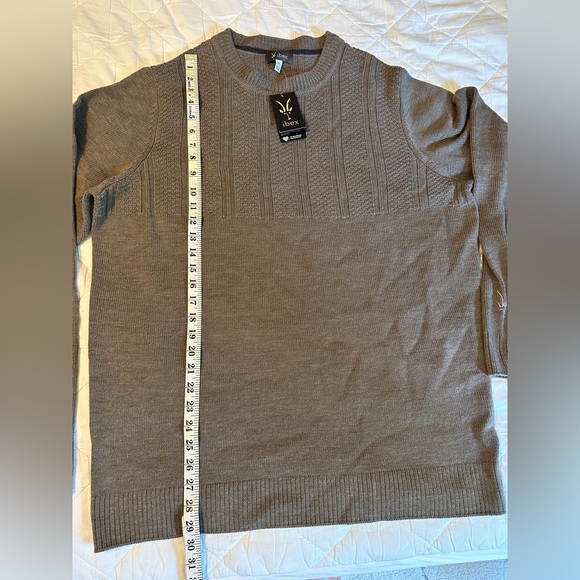 NWT Men’s Ibex wool Cooper sweater XL - Picture 2 of 6